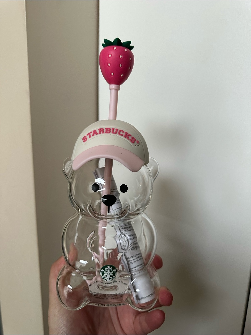 Starbucks Strawberry 🍓 BEARista cold cup 20oz - Picture 5 of 7